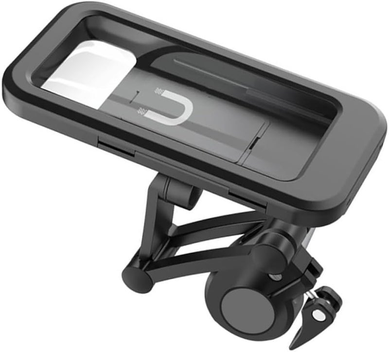 Universal Bike Phone Mount Holder Full Touch Screen Rotation Handlebar Case - Image 1